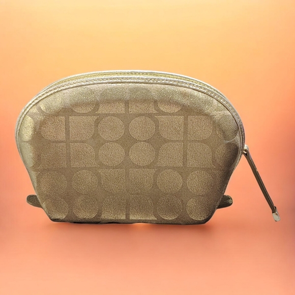 Kate Spade Gold Cosmetic Bag Set - Picture 2 of 7